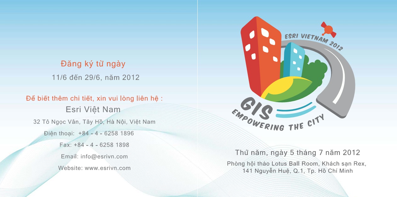 Hội nghị khách hàng Esri Việt Nam năm 2012